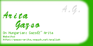 arita gazso business card